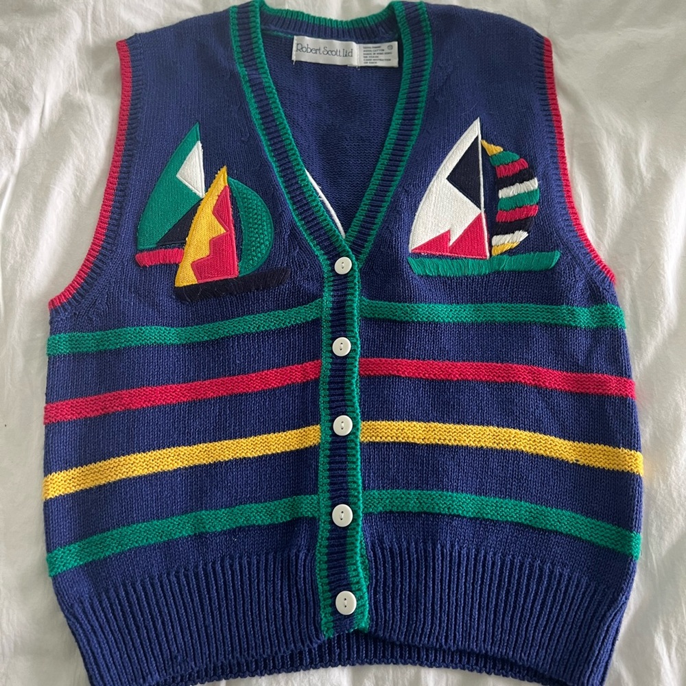 Women’s Sailing Sweater Vest